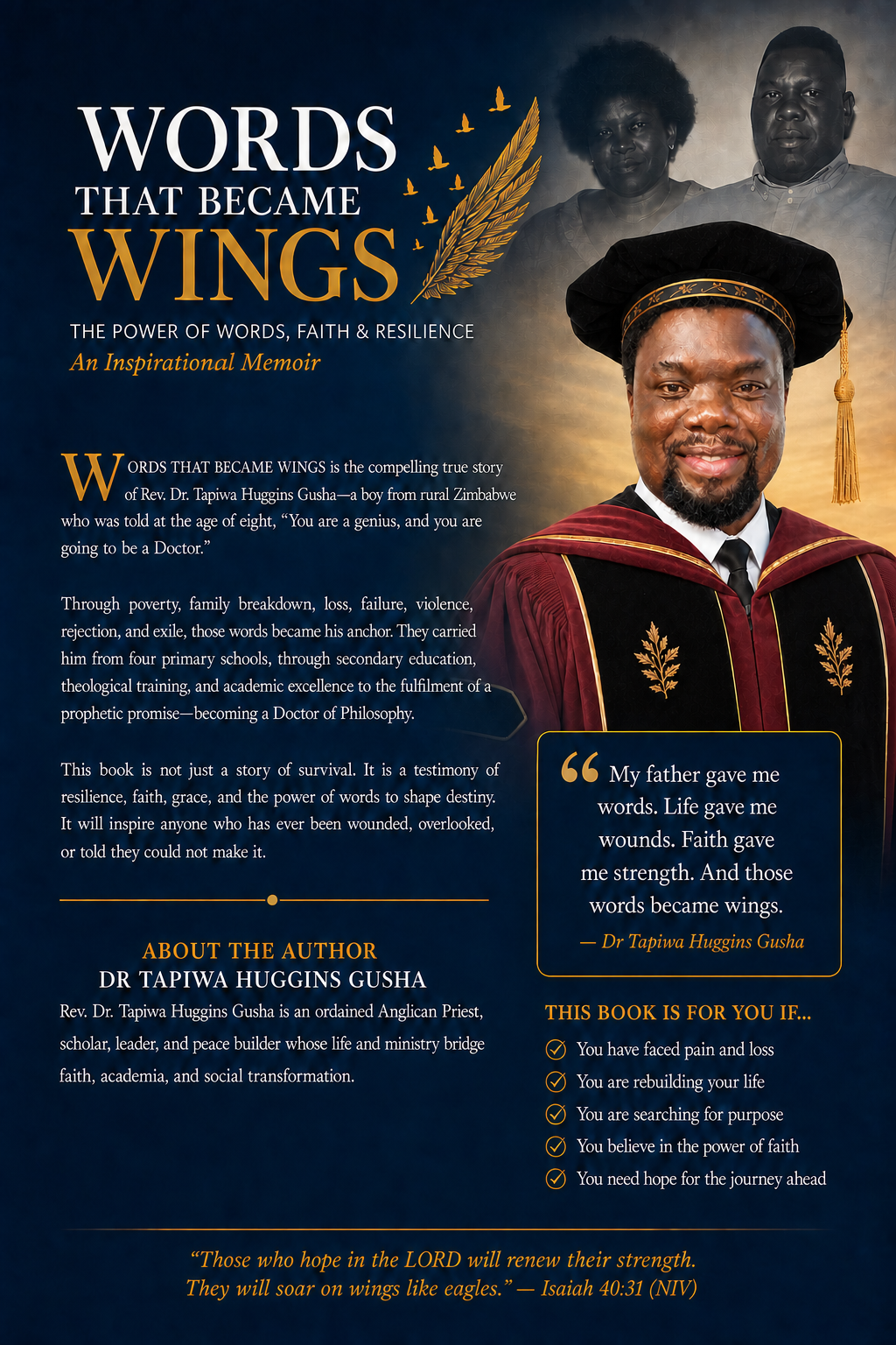 Words That Became Wings: The Power of Words, Faith & Resilience